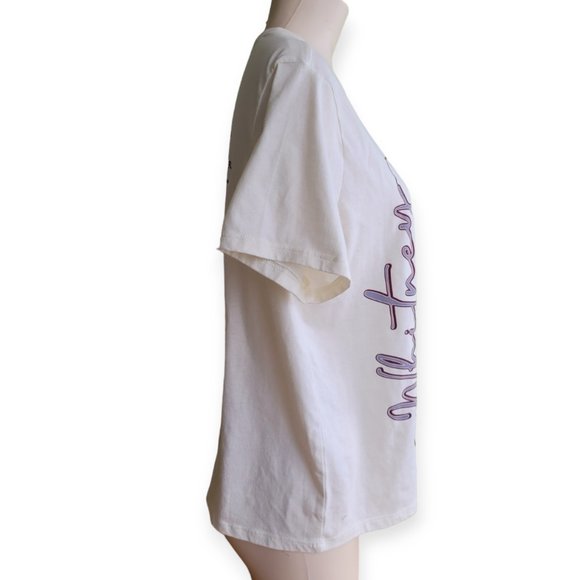 Whitney Houston 1987 World Tour Concert short sleeve T Shirt Women's Sz L - Picture 7 of 10